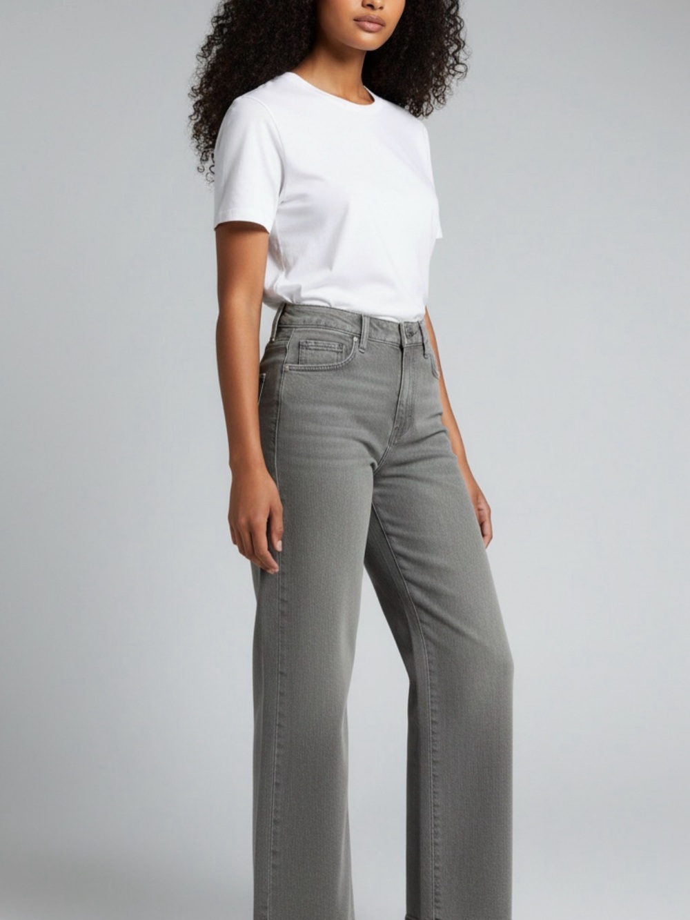 Kut from the Kloth Straight Leg Jeans in Cement